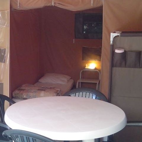 BUNGALOW DE LONA 4 personas - CARIBE, sin instalaciones sanitarias