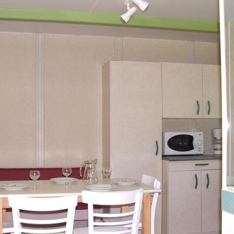 MOBILHOME 6 personas - OESTE GRANDE, con instalaciones sanitarias