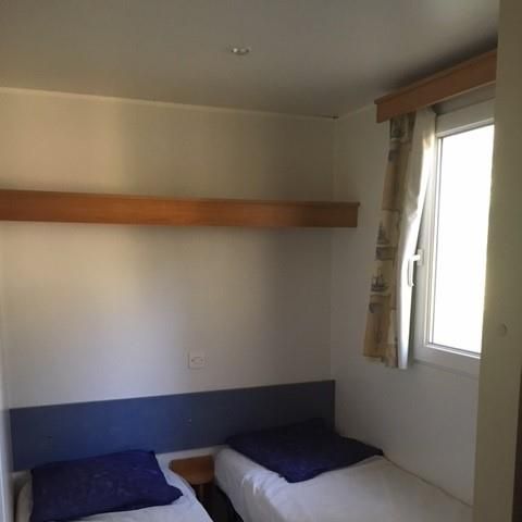 Mobilheim 4 Personen - Komfort SAFARI 21 m² + überdachte Terrasse