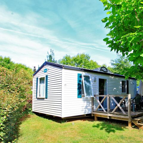 Mobilheim 4 Personen - Komfort Ohara 24 m² +Terrasse