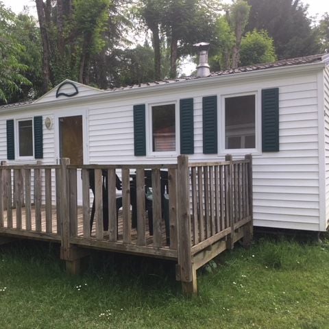 MOBILHOME 5 personas - OPHEA 28m² + terraza (5ª persona en banco, no abatible)