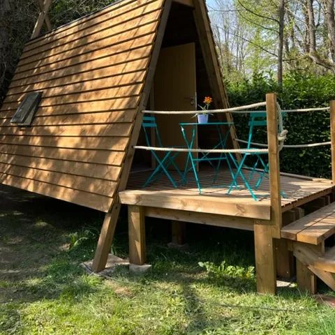 SISTEMAZION ATIPICHE 2 persone - Cabadienne - Tenda in legno da 6 m²