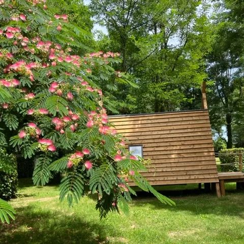 Hébergement 2 personnes - Cabadienne - Tente bois 6 m²