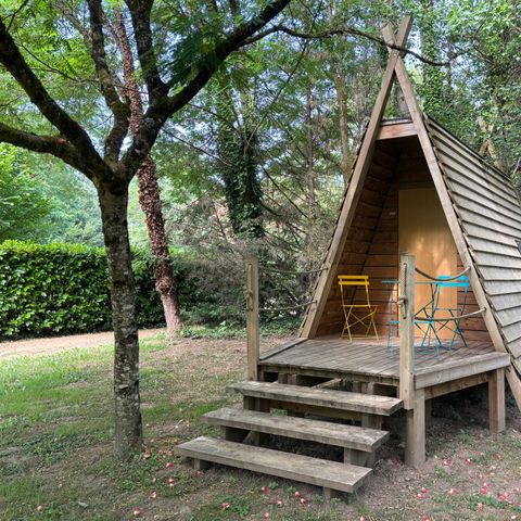 Unterkunft 2 personen - Cabadienne - Holzzelt 6 m²