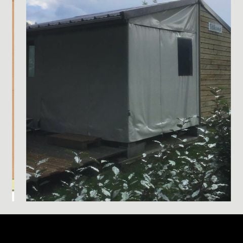 CANVAS AND WOOD TENT 5 people - TITHOME 20m² - 2 bedrooms