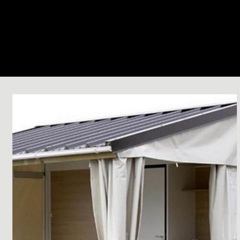 TENTE TOILE ET BOIS 5 personnes - TITHOME 20m² - 2 chambres