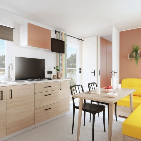 Casa mobile 6 persone - Casa mobile | Comfort XL | 2 Camere da letto | 4/6 Pers. | Terrazza rialzata | Aria condizionata | TV