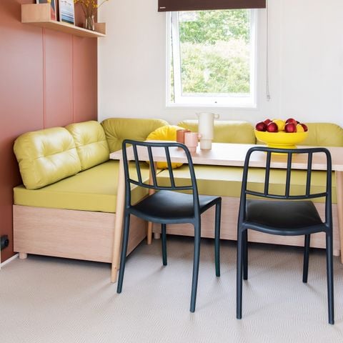 MOBILHOME 6 personnes - Comfort XL | 2 Ch. | 4/6 Pers. | Terrasse Surélevée | Clim. | TV