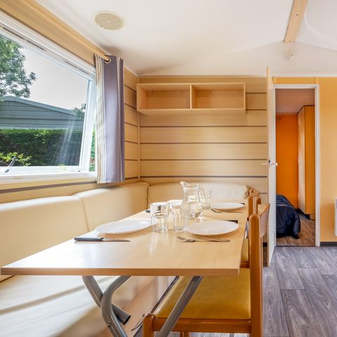 Stacaravan 6 personen - Classic XL | 2 slaapkamers | 4/6 pers. | Verhoogd terras