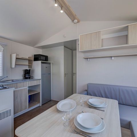 MOBILHOME 6 personnes - Comfort | 2 Ch. | 4/6 Pers. | Terrasse simple | Clim.