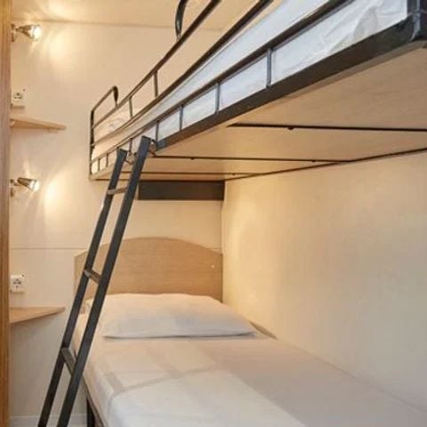 BUNGALOW 6 personnes - Comfort XL | 3 Ch. | 6 Pers. | Terrasse surélevée | Clim. | TV