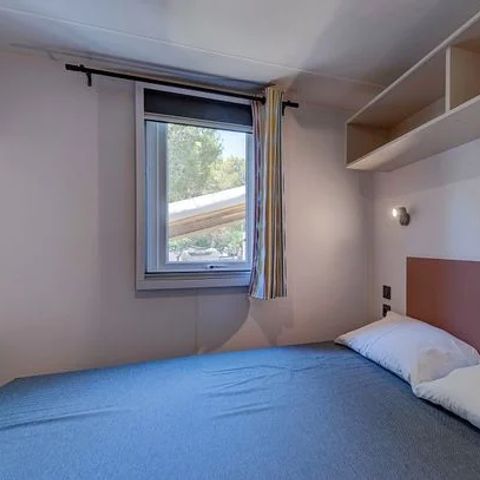 MOBILHOME 6 personnes - Comfort XL | 3 Ch. | 6 Pers. | Terrasse surélevée | Clim. | TV