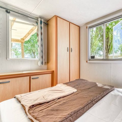 Stacaravan 4 personen - Mobile-home | Comfort | 2 Slaapkamers | 4 Pers. | Verhoogd terras | Airconditioning.