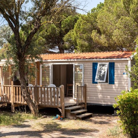BUNGALOW 6 personnes - Mobil-home | Classic | 2 Ch. | 4/6 Pers. | Terrasse surélevée