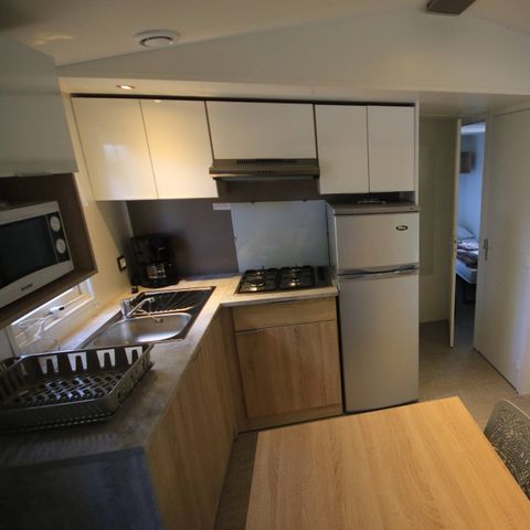 Mobile home 6 persons - Mobile-home | Comfort | 3 Bedrooms | 6 Pers. | Raised terrace