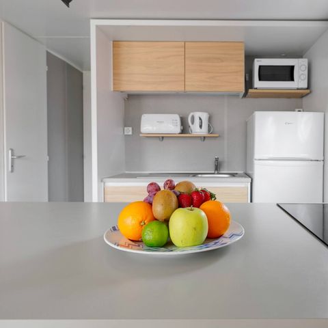 Mobile home 4 persons - Mobile home | Comfort | 2 Bedrooms | 4 Pers | Single terrace | Air conditioning | TV
