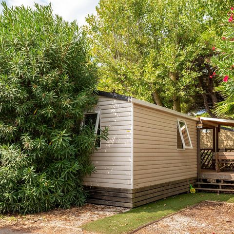 Mobile home 4 persons - Mobile home | Comfort | 2 Bedrooms | 4 Pers | Single terrace | Air conditioning | TV