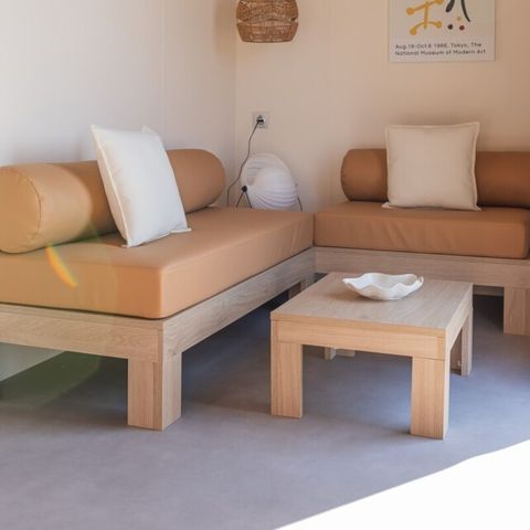 Mobilheim 4 Personen - Mobilheim Ciela Prestige - 2 Schlafzimmer, davon 1 Elternsuite - inkl. Bettwäsche, Handtücher und Grill