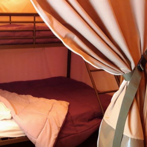 TENTE TOILE ET BOIS 5 personnes - Lodge Victoria