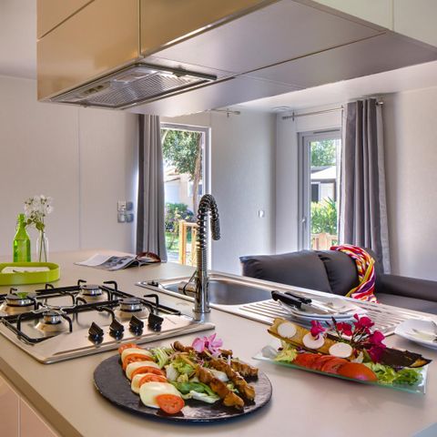 Stacaravan 4 personen - HACIENDA - 2 slaapkamers 6- ZATERDAG