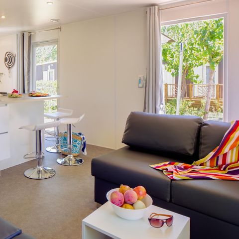 Mobilheim 4 Personen - HACIENDA - 2 Zimmer 6- SAMSTAG