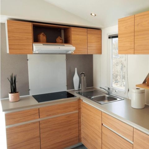 BUNGALOW 6 personnes - YUCATAN - 3 chambres - TV - CLIM - PLANCHA