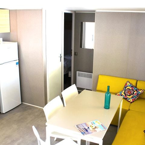 BUNGALOW 6 personnes - YUCATAN - 3 chambres - TV - CLIM - PLANCHA
