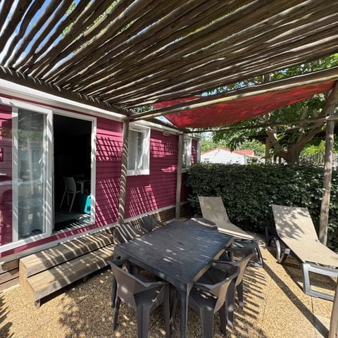 MOBILHOME 6 personnes - YUCATAN - 3 chambres - TV - CLIM - PLANCHA