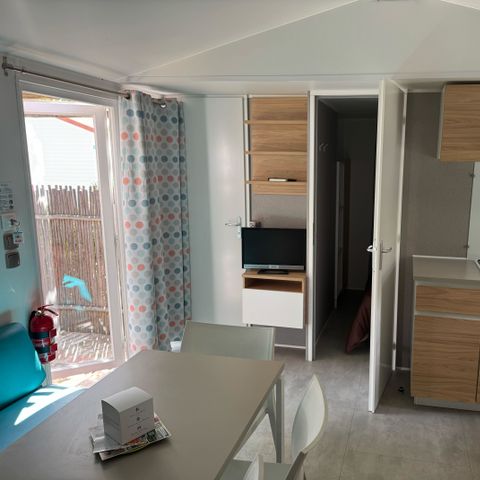 MOBILHOME 6 personnes - YUCATAN - 3 chambres - TV - CLIM - PLANCHA