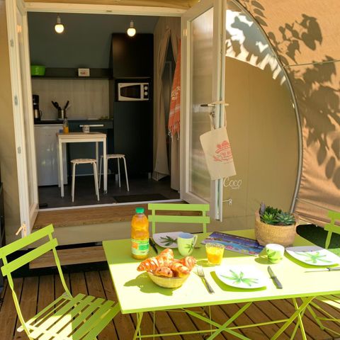 Bungalow 4 persons - COCO SWEET - 1½ bedrooms - SATURDAY - No air conditioning