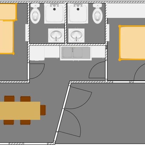 CHALET 5 persone - PALAZZO D