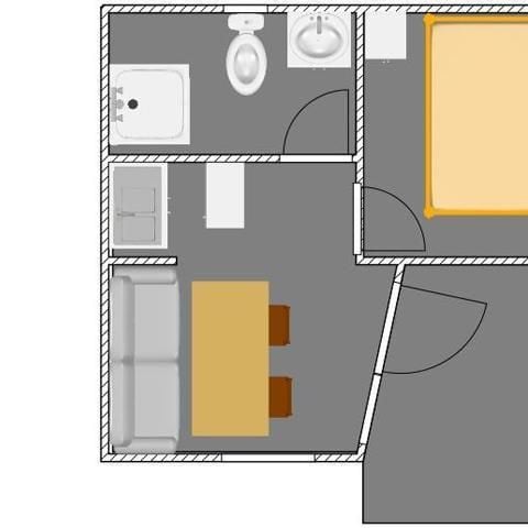 CHALET 2 people - EVASION D