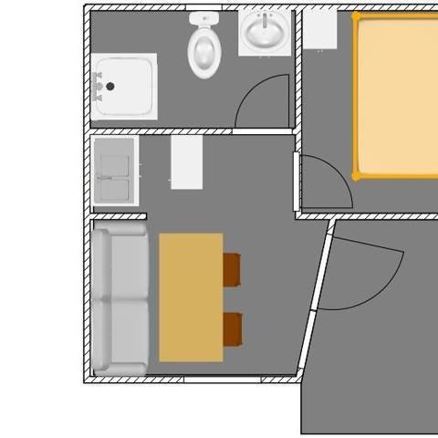 Chalet 2 personen - EVASIE D