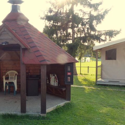 CHALET 2 Personen - Atypisches Fass