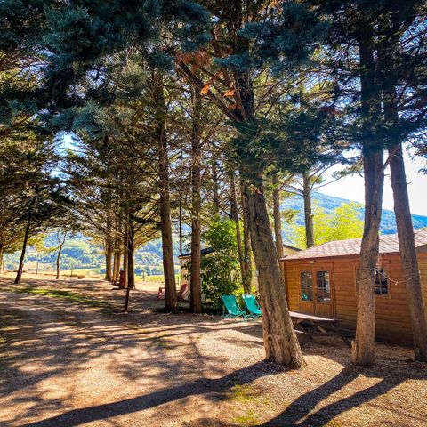 Chalet 5 Personen - Provenzalische Hütte ohne Sanitäranlagen (2 Zimmer/ausgestattete Küche)