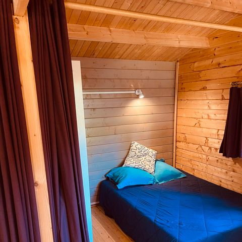 CHALET 5 persone - Cabina provenzale senza servizi igienici (2 camere da letto/cucina attrezzata)