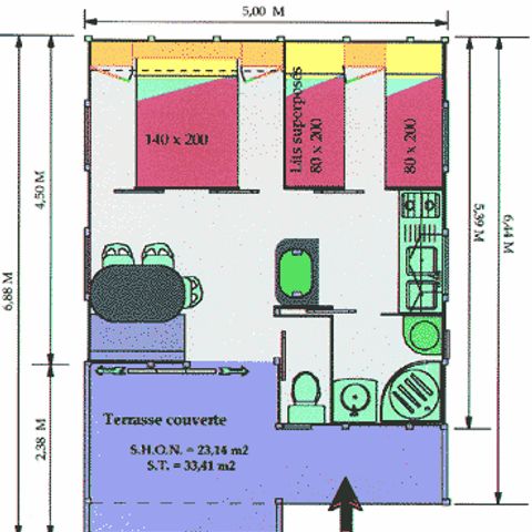 CHALET 5 persone - Comfort