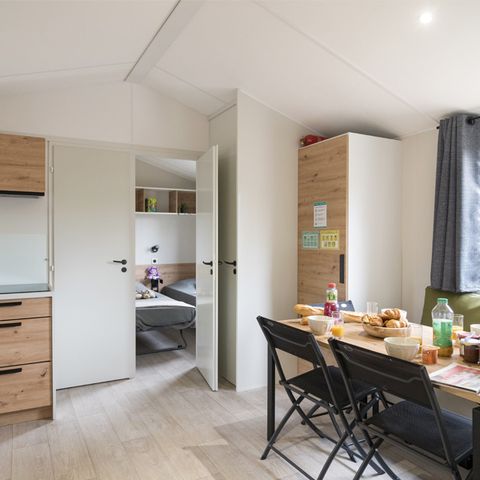 MOBILHOME 6 personas - Privilege 3 habitaciones 6/8 pers