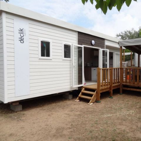 Mobile home 4 persons - Confort + Declik Premium - Air conditioning/TV/Dishwasher - Sunday