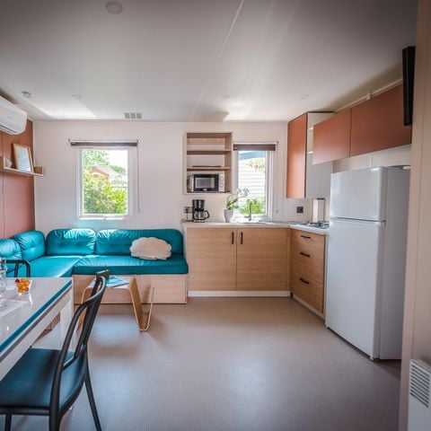Stacaravan 8 personen - MH4 WELLNESS 38 m²