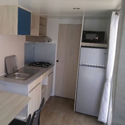 Mobile home 4 persons - Mobile-home | Comfort | 2 Bedrooms | 4 Pers. | Raised terrace | Air-con.