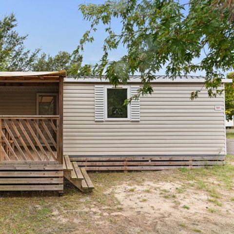 MOBILE HOME 4 people - Mobile-home | Comfort XL | 2 Bedrooms | 4 Pers. | Raised terrace | Air-con.