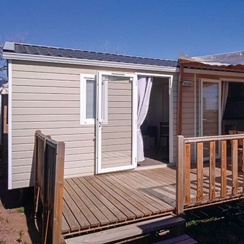 MOBILE HOME 4 people - Mobile-home | Comfort XL | 2 Bedrooms | 4 Pers. | Raised terrace | Air-con.