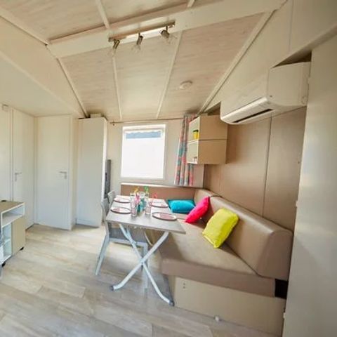 MOBILE HOME 6 people - Comfort XL | 2 Bedrooms | 4/6 Pers. | Raised terrace | Air conditioning