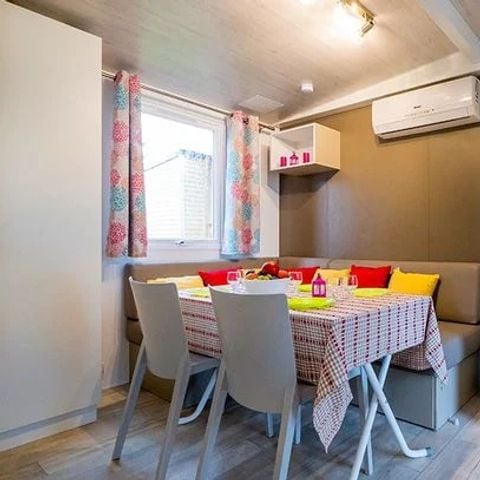 MOBILE HOME 6 people - Comfort XL | 2 Bedrooms | 4/6 Pers. | Raised terrace | Air conditioning