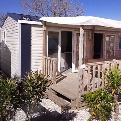 MOBILE HOME 6 people - Mobile-home | Premium | 3 Bedrooms | 6 Pers. | Raised terrace | Air-con.