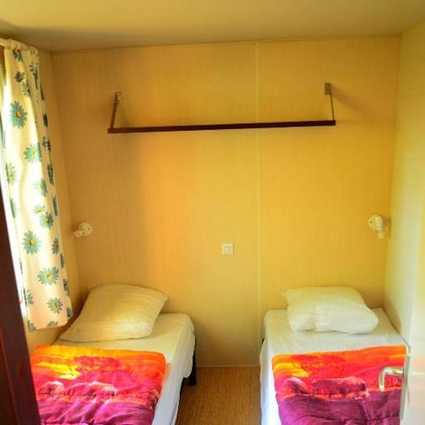CASA MOBILE 4 persone - Casa mobile Standard 24-27m² (2 camere) + terrazza coperta + aria condizionata + TV 4 pers.