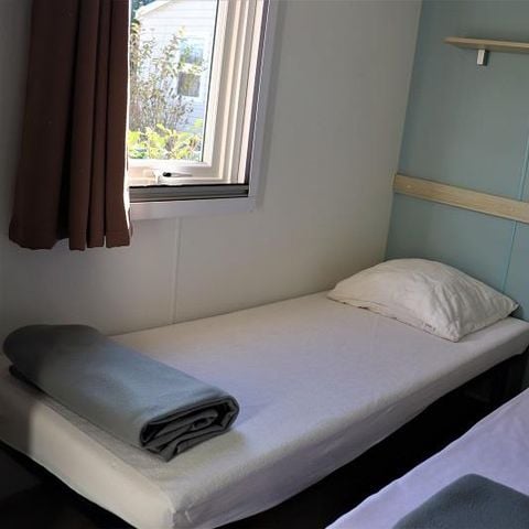 MOBILHOME 4 personas - Mobil Home Confort 29 m2 (2 habitaciones) + aire acondicionado + terraza cubierta + TV 4 pers
