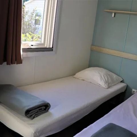 CASA MOBILE 4 persone - Cottage Confort 30m² - (2 camere da letto) - inclusa terrazza integrata di 8m2 + Aria condizionata + TV 4 pers.