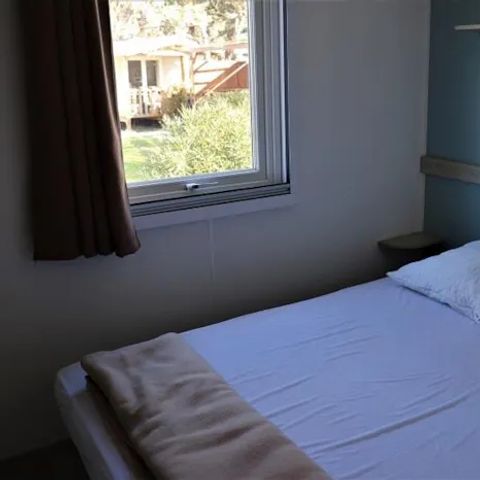 CASA MOBILE 4 persone - Cottage Confort 30m² - (2 camere da letto) - inclusa terrazza integrata di 8m2 + Aria condizionata + TV 4 pers.